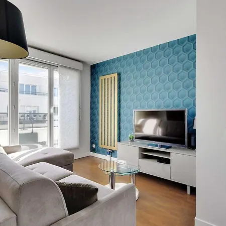 Apartment Cosy & Balcony -1br 4p- Levallois-Perret